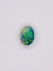 Australian Black Opal Colour green, blue,orange 1.75ct Oval Shape 10x7x4mm