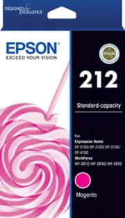 Epson 212 Magenta Ink Cartridge (Original)