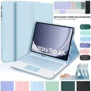 Case Cover Keyboard W/Touchpad Mouse For Samsung Galaxy Tab A9+ A8 S9 FE S6 Lite