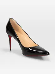 Black Kate Patent Pumps