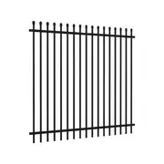 RapidFence 2100 x 2400 x 40mm Black Security Fence Panel