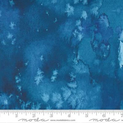 Navy Flow 108" fabric by Moda, 108004 34, wide fabric