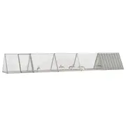 Andala Pets Rabbit Cage Grey 504.5x80.5x71 cm