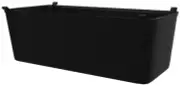 Rev-A-Shelf CBL-182011-1 Classic Closet 18" Cloth Canvas Basket - Black