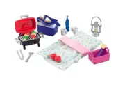 Sylvanian Families Calico Critters BBQ & Camping Accessories Set