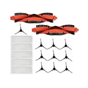 Roller Brush Side Brushes Filters Kit Suitable For Wvcr200s Robot Vacuum