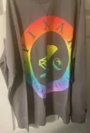 Disney Pride 2022 Pixar Animated Studios Sweatshirt Large L LG New