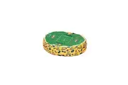 AFL West Coast Eagles Pet Bed Dog 70x60cm Round Sleeping Comfort Cushion Lounger