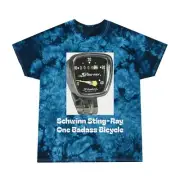 Vintage Schwinn Sting-Ray Speedo Tie-Dye Tee, Crystal T-Shirt - Retro Hippie