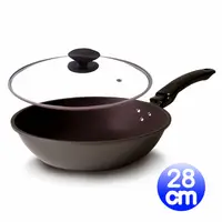 在飛比找PChome24h購物優惠-台灣好鍋 優瓷3代 不沾平底鍋(28cm)