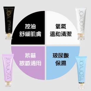 JOAJOTA 氧氣洗面乳 小白管 小黑管 小藍管 小紫管 120ml 保濕 清潔 控油 單入售 韓國 庶務客