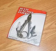 Unbranded / Generic Metal Multi Function Pliers Pocket Knife Ruler Screw Driver