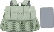 Diaper Bag | Changing Table Backpack,Large Capacity Travel Diaper Bags with Changing Pad, Waterproof Maternity Bag for Mom