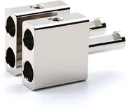 ILL Customz Dual 8 Gauge to Single 8 Ga Amplifier Speaker Inputs Pair