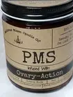 Malicious Women Candle Co. "PMS" Ovary- Action. Grapefruit & Mint Scent.