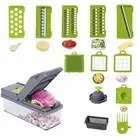 Vegetable Chopper, Pro Onion Chopper, 15 in 1 Professional Mandoline Slicer f...