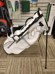 Sun Mountain Mid Stripe Stand Bag White