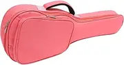 LIGIGWASH 1pc Padded Ukulele Bag for String Instruments Portable Storage Pouch Stylish Design with Front Pocket Fits Ukuleles