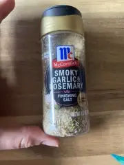 McCormick Finishing Salt Smoky Rosemary & Garlic 3.62oz Full Size Free Shipping