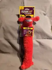 Multipet Loofa Dog Toy 12" - Blue, Red, Green