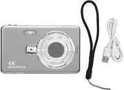 Compact Digital Camera, 4K 50MP Compact Travel Camera, Retro Style Portable Camera Point and Shooting for Children for Kids, 16x Zoom, Color Screen