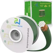 [PowerWERK] 250 m boundary cable for robotic lawnmowers, lawn mowers, accessory set, boundary wire for search cables, compatible with Gardena/Bosch/Husqvarna/Worx/Honda/Robomow and much more.