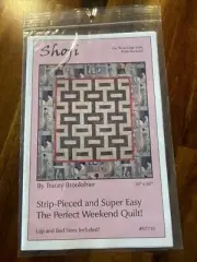 Shoji Quilt Pattern Tracey Brookshier New (brk110)
