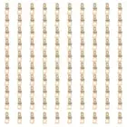 100Pieces Brass Male Spades Terminals for Marine and Automotive Applications