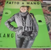 Lang Yarns Fatto A Mano English Knitting Pattern Book 171