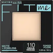 [Maybelline New York] Fit Me Matte & Poreless Pressed Powder - Porcelain 110
