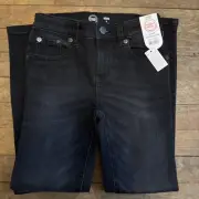 Wonder nation kids Boys Size 8 Slim skinny stretch Jeans denim black new