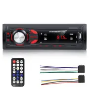 Car Radio Audio 1 Din Bluetooth Stereo Hands-Free Calling MP3 Player FM Receiver
