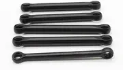 Plastic Pull Rod Linkage Tie Rod Set Replacement RC Parts for WLtoys 124008 124010 1/12 4WD RC Car