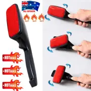 2x Magic Lint Fluff Dust Brush Pet Hair Fabric Remover Cloth Dry Cleaning FT~