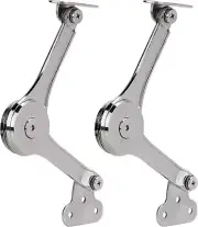 Heavy Duty Lid Support Hinges Soft Close Folding Lid Stay Hinge, Keep Lid Hinge