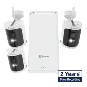 Refurbished AllSecure650 2K Wireless Security Kit with 3 x Wire-Free Cameras & Power Hub | SWNVK-650KH3
