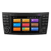 KEBAOWEI Compatible with W211 2002-2009 Android 10 Core Car Media Player Radio Gps Wifi Bluetooth Steering Wh