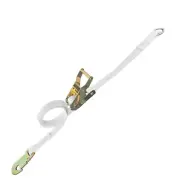 USA 1" x 10' Ratchet Tent Strap with O-Ring & Snap Hook Event & Canopy Tie Down