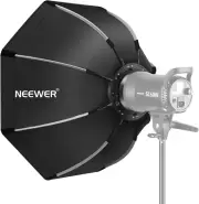 NEEWER 35.4''/90Cm Octagonal Softbox Quick Release, with Bowens Mount, Carrying