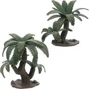 2pcs Miniature Landscape Tree Models Micro-Simulation Scenery Trees for DIY Decor Realistic Miniature