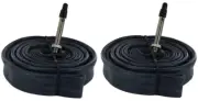 2 PACK Road Bike Tube 700 x 23 to 25 Presta Valve Bicycle Inner Tube 48mm Valve