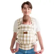 Baby Carrier with Natural Cotton Linen, Built to Last, Ergonomic Design, Lightwe