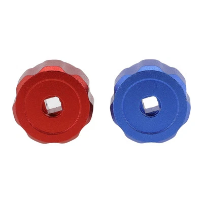 Efficient Round Wheel Handle Knob for Faucet Handles and Manifold Gauges