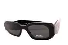 PRADA PR 17WS 1AB5S0 Black Grey Women's 49 mm Sunglasses