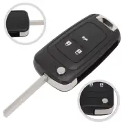 1*- 3Button-Remote Flip Car Key Fob Case Cover For For Opel For Astra
