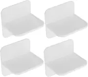 CHILDWEET Anti Tip Furniture Wall Anchors Cabinet Hinge Plate Easy to Install Plastic Material for Long Lasting Use