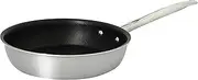 [DE BUYER] 3598 Non-Stick Frying Pan 3 Ply Stainless Steel Tail Diameter 24 cm