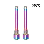 2x Bike Disc Brake Alloy Bolts Threaded Pin Inserts Screw For-SRAM Avid