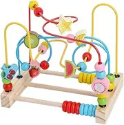 ERINGOGO 1Pc Fruit Bead Maze Early Educational Puzzle Plaything for Years Random Color for Fun Learning Engaging Parent Activity Random Color