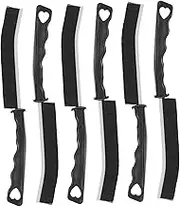 CHILDWEET 6pcs Grout Cleaner Brush Corner Window Track Cleaning Tools for Hard to Reach Areas Soft Bristles for Scratch Cleaning for Kitchen Bathroom Use